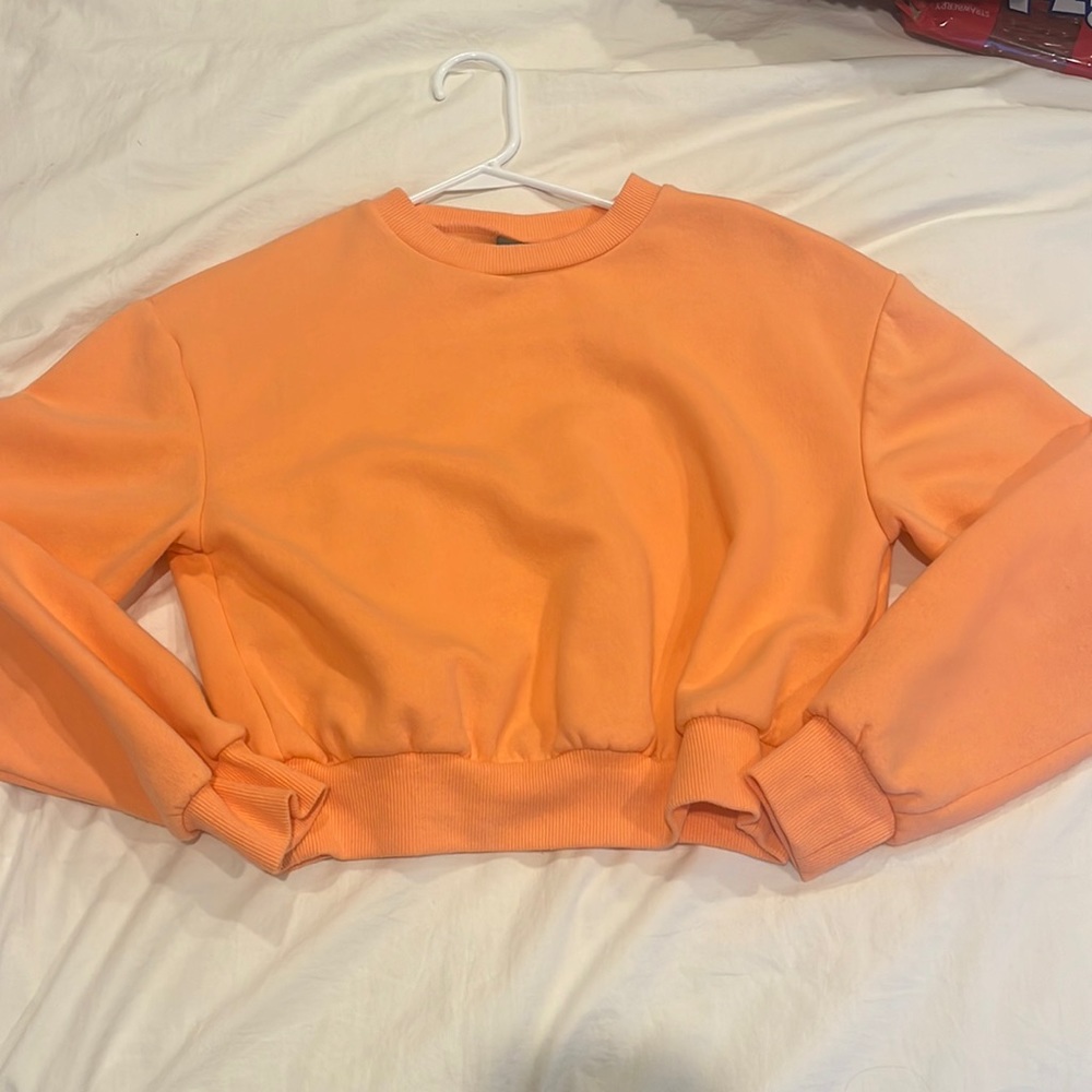 Neon Orange Pullover